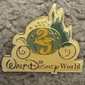 Walt Disney World 25th Anniversary Pin
